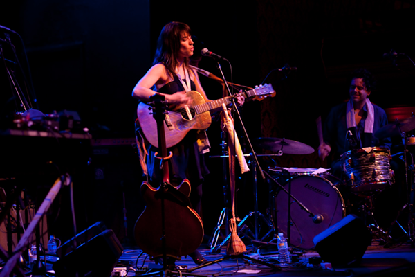 Feist Performs at Winter Olympics Medals Ceremony